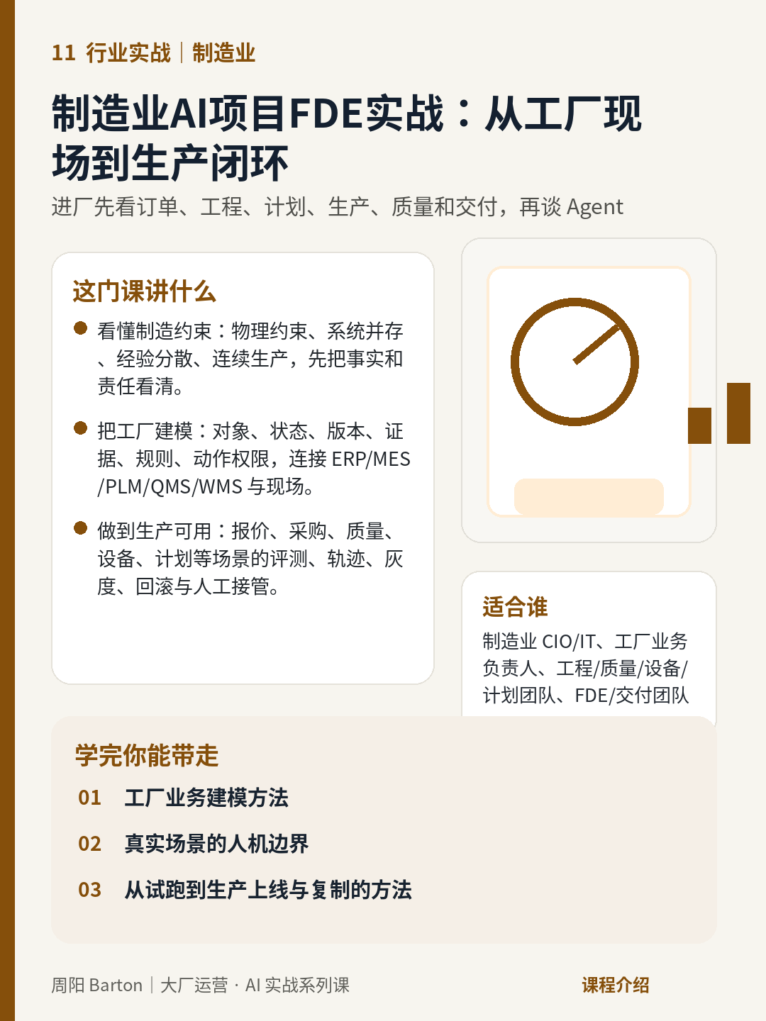 制造业AI项目FDE实战：从工厂现场到生产闭环